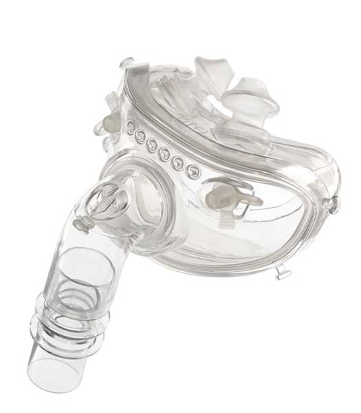 Hybrid Full Face CPAP Mask with Nasal Pillows and Headgear