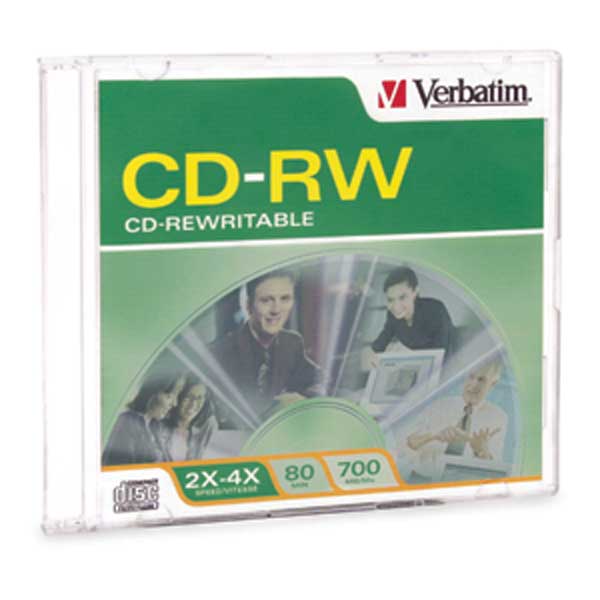 Verbatim Recordable/Rewritable Compact Disks