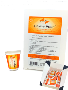 LemonPrep Single-Use Skin Prep Tubes