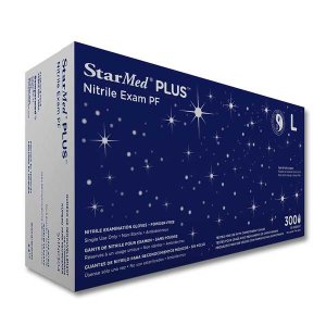 StarMed Plus Nitrile Examination Gloves